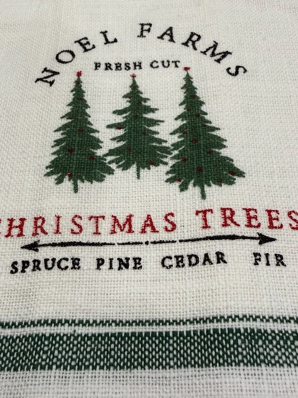Robert Stanley Christmas Dish Towels 4-Piece Bundle NWT